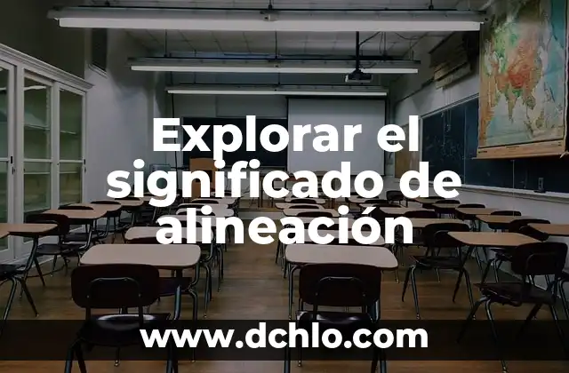 Significado de Tabatinga 4 Explorar el significado de alineación