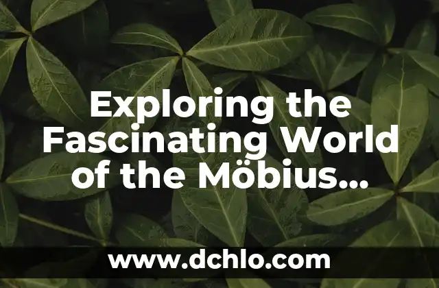 The Importance of Biodiversity Value 3 Exploring the Fascinating World of the Möbius Triangle
