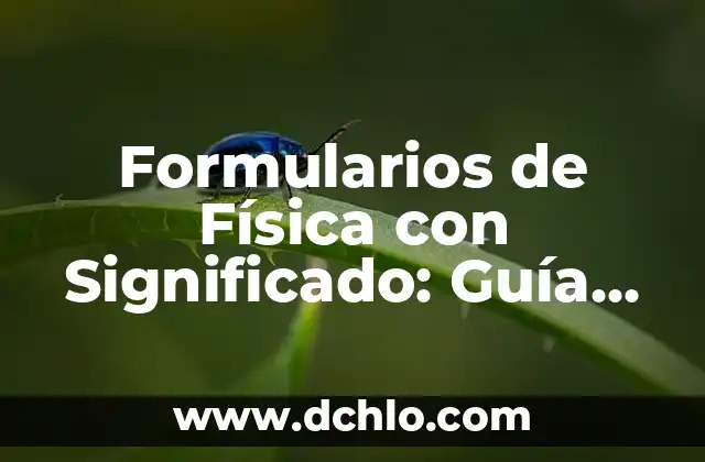 El Significado de TOG: Guía Completa Sobre el Sistema de Calor en Colchones 4 Formularios de Física con Significado: Guía Completa