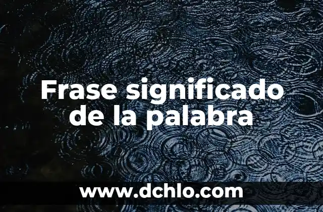 Feromonas Significado de la Palabra 3 Frase significado de la palabra