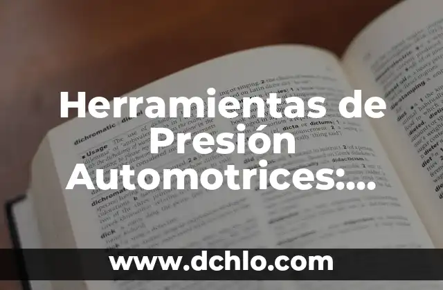 Significado de SF en Tickets ITIL: Guía Completa 8 Herramientas de Presión Automotrices: Guía Completa