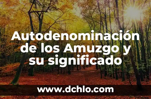 Autodenominación de los Amuzgo y su significado
