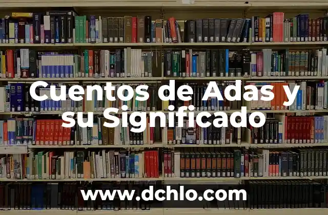 Cuentos de Adas y su Significado
