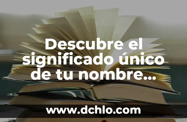 Descubre el significado único de tu nombre Deysi