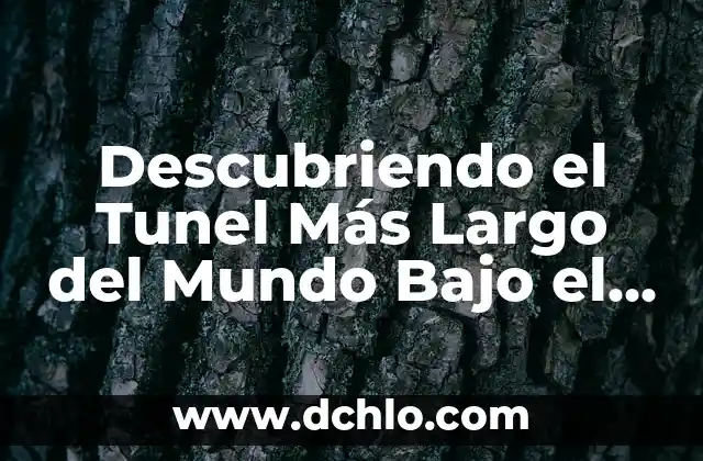 Descubriendo el Tunel Más Largo del Mundo Bajo el Mar
