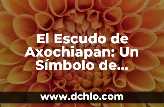 El Escudo de Axochiapan: Un Símbolo de Identidad