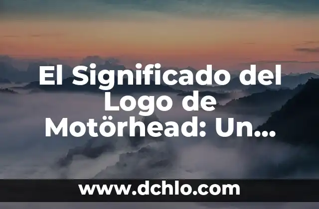 El Significado del Logo de Motörhead: Un Icono de la Música Rock