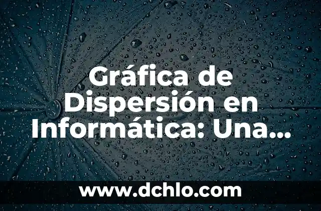 Gráfica de Dispersión en Informática: Una Herramienta Fundamental