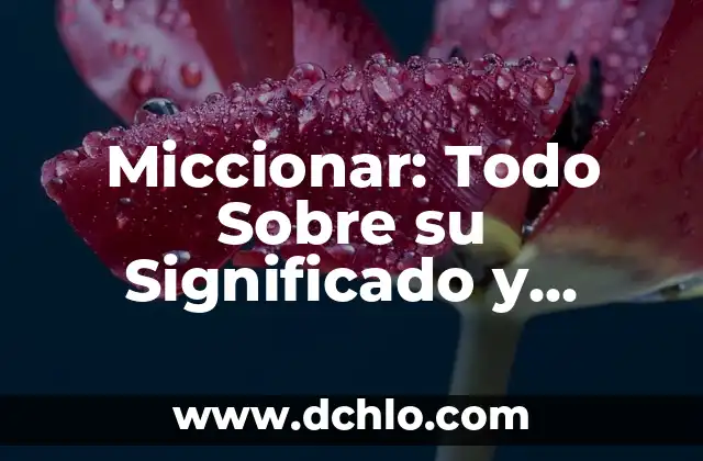 Miccionar: Todo Sobre su Significado y Connotaciones