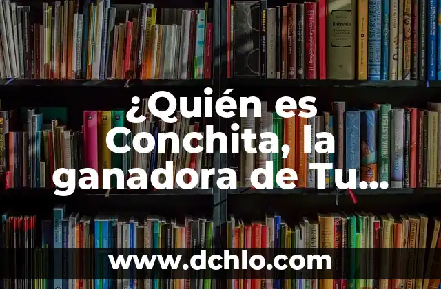 ¿Quién es Conchita, la ganadora de Tu Cara Me Suena?