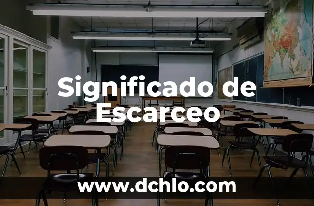 Significado de Escarceo