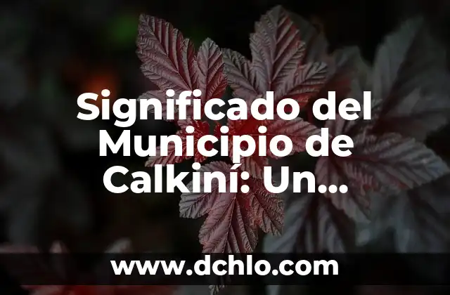 Significado del Municipio de Calkiní: Un Recorrido Histórico y Cultural
