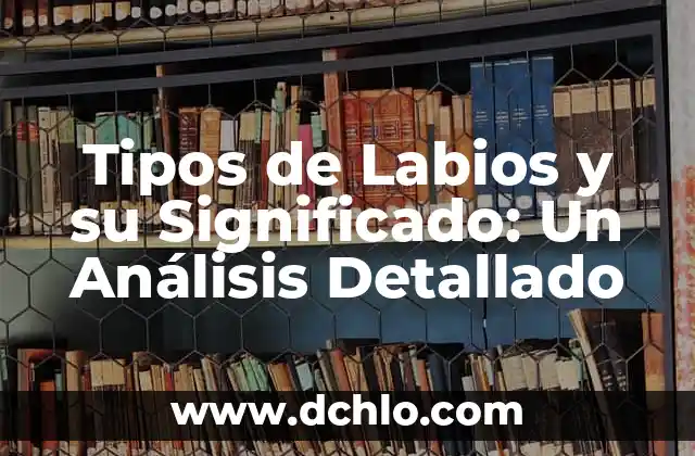 Tipos de Labios y su Significado: Un Análisis Detallado