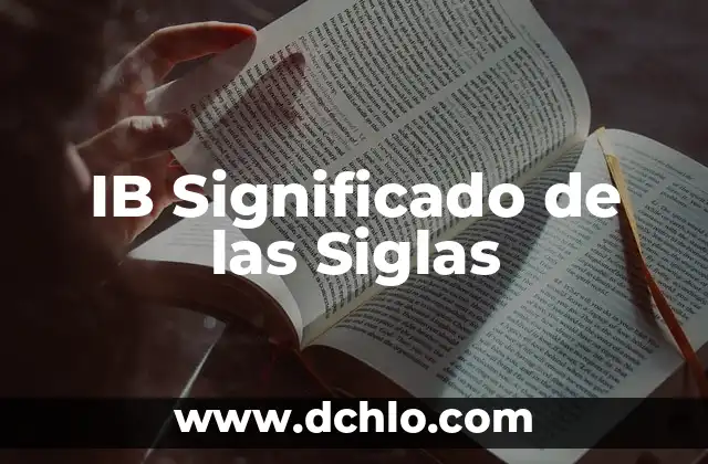 Significado de las siglas ALU en electrónica 6 IB Significado de las Siglas