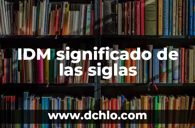 Significado de las siglas ALU en electrónica 4 IDM significado de las siglas