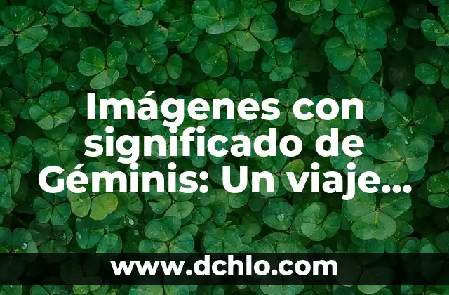 Imágenes con significado de Géminis: Un viaje visual a la dualidad