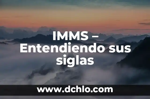 Significado de Sonrojar: Entendiendo el Rubor 5 IMMS – Entendiendo sus siglas