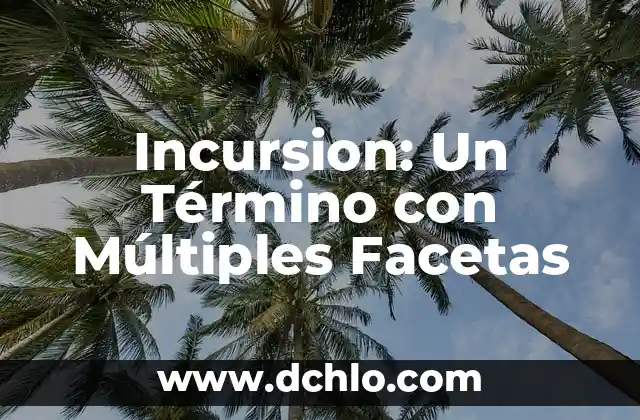 Palabras con múltiples significados en el contexto de los bienes 5 Incursion: Un Término con Múltiples Facetas