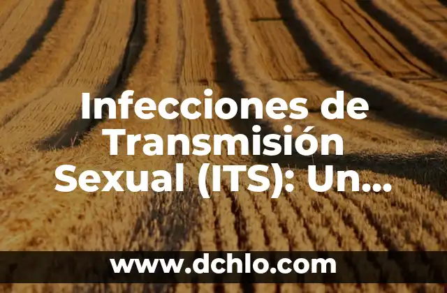 Homeopatía - Remedios Naturales para la Salud 5 Infecciones de Transmisión Sexual (ITS): Un Tema de Salud Pública