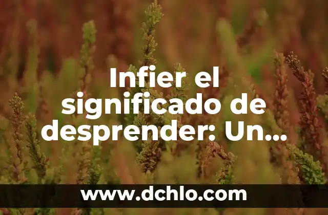 El Significado del Nombre Adaline: Un Viaje a Su Origen y Esencia 3 Infier el significado de desprender: Un viaje al corazón de la liberación