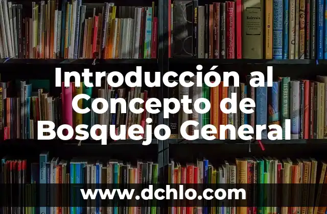 Homiletica 2: Significado de Bosquejo en la Predicación 5 Introducción al Concepto de Bosquejo General