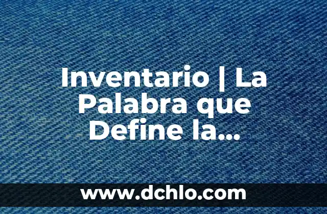 Hipoalergénica Significado de la Palabra 3 Inventario | La Palabra que Define la Innovación