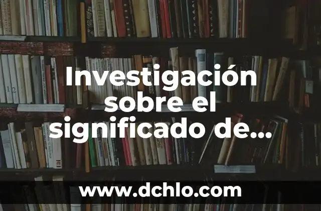 Investigación y su significado en la adquisición de conocimiento 7 Investigación sobre el significado de mesetas