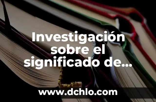 Investigación y su significado en la adquisición de conocimiento 3 Investigación sobre el significado de Regencia