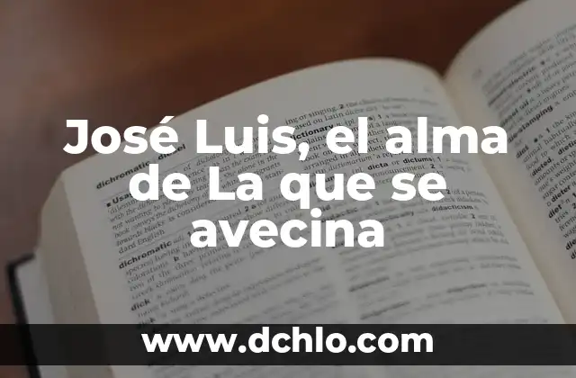 José Torres, el Padre de Fernando Torres: Una Vida Dedicada al Fútbol 6 José Luis, el alma de La que se avecina