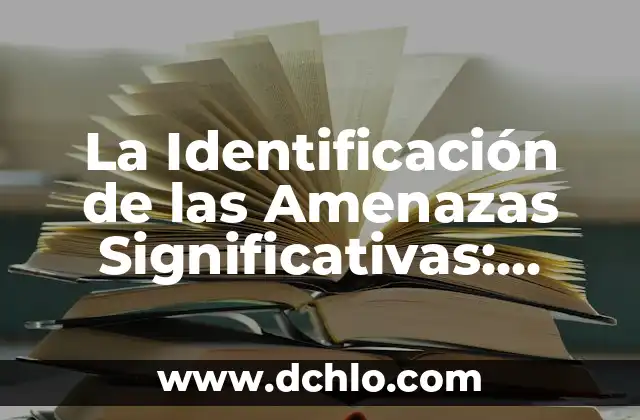 El Significado de TOG: Guía Completa Sobre el Sistema de Calor en Colchones 3 La Identificación de las Amenazas Significativas: Guía Completa