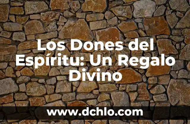 Como hacer un bono de regalo en Word 4 Los Dones del Espíritu: Un Regalo Divino