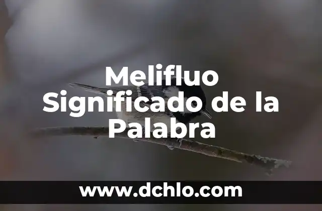 Significado de la Palabra Meme 7 Melifluo Significado de la Palabra