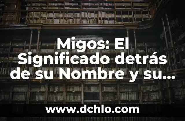 El significado detrás de las canciones de Megadeth 8 Migos: El Significado detrás de su Nombre y su Impacto en la Música Urbana