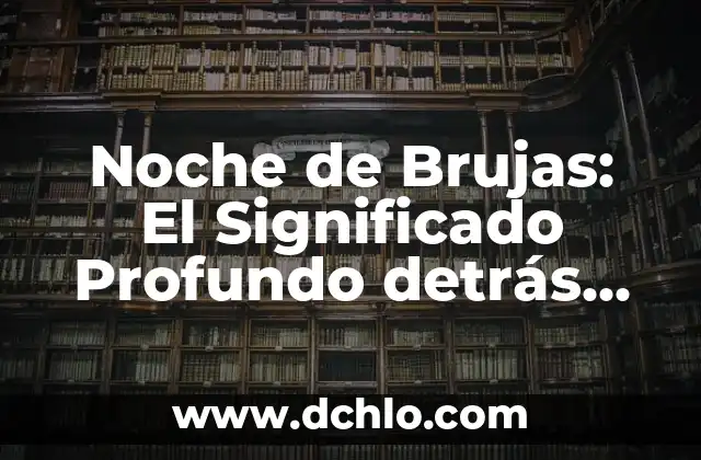 Tatuajes de Brujas y sus Profundos Significados 5 Noche de Brujas: El Significado Profundo detrás de Halloween