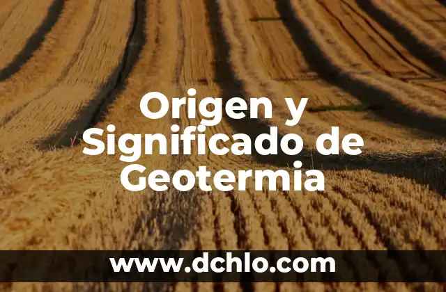 Significado de Zurear en Español 6 Origen y Significado de Geotermia