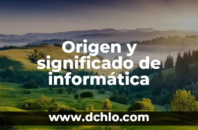 Origen y significado de huapango 4 Origen y significado de informática