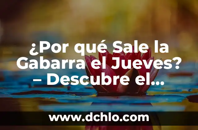 Bailable de Veracruz: Significado y Origen 5 ¿Por qué Sale la Gabarra el Jueves? – Descubre el Origen de esta Tradición