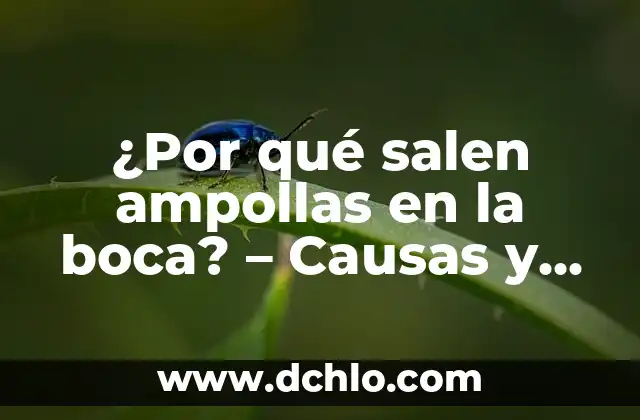 ¿Quién tiene más títulos, Boca o River? Un análisis detallado de la historia 5 ¿Por qué salen ampollas en la boca? – Causas y tratamiento