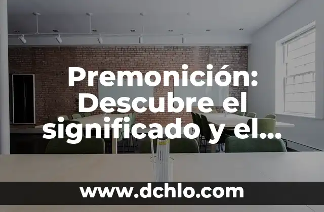 Significado de Web Check In 5 Premonición: Descubre el significado y el misterio detrás de las premoniciones