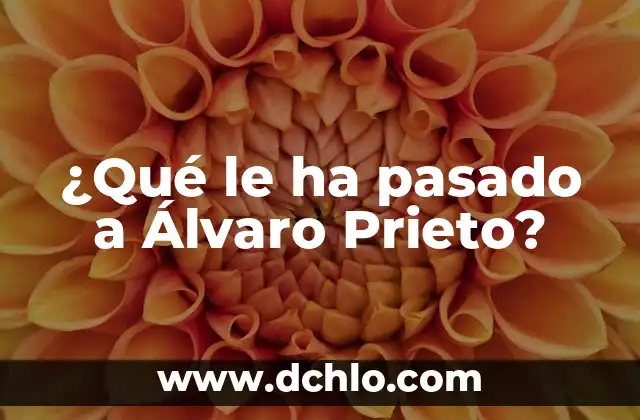 ¿Qué ha pasado con Álvaro Prieto? La verdad sobre su desaparición 4 ¿Qué le ha pasado a Álvaro Prieto?