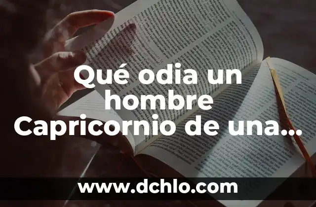 Tatua jes de hombre y su significado 8 Qué odia un hombre Capricornio de una mujer
