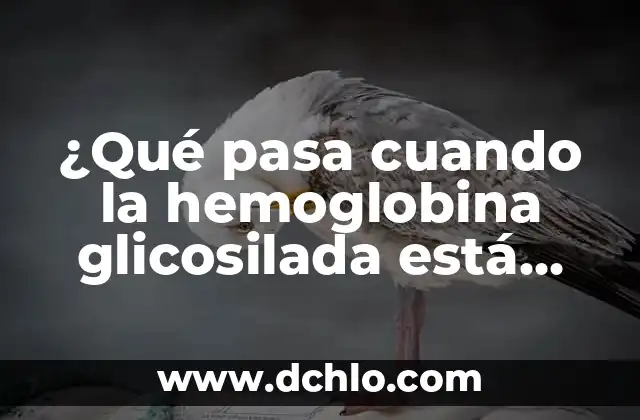¿Es Peligrosa la Tensión Alta por Ansiedad? 3 ¿Qué pasa cuando la hemoglobina glicosilada está alta?