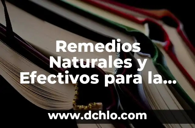 Caida de Pelo por Estrés en Mujeres: Cómo el Estrés Afecta tu Cabello 5 Remedios Naturales y Efectivos para la Caída del Cabello