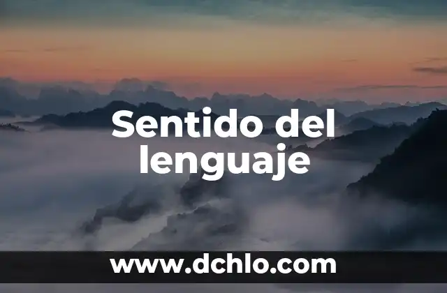 El Sentido Emocional del Embarazo Ectópico 6 Sentido del lenguaje