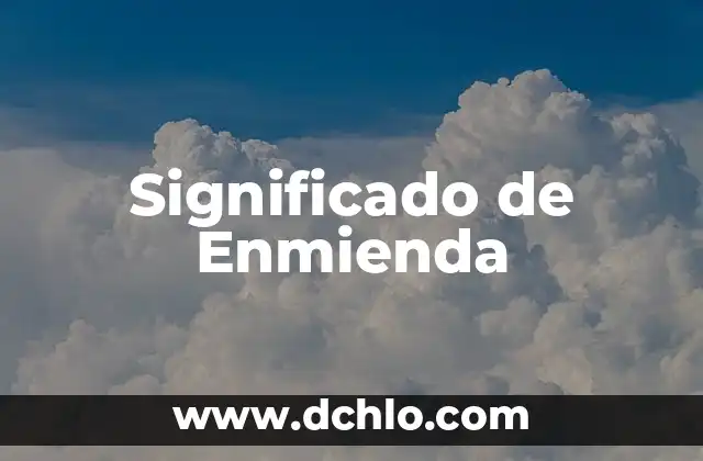 Entendiendo el Significado de Hocico 6 Significado de Enmienda