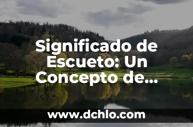 Cuál es el significado de sencillez 6 Significado de Escueto: Un Concepto de Sencillez y Limitación