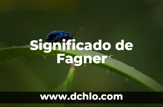 Significado de faov 8 Significado de Fagner