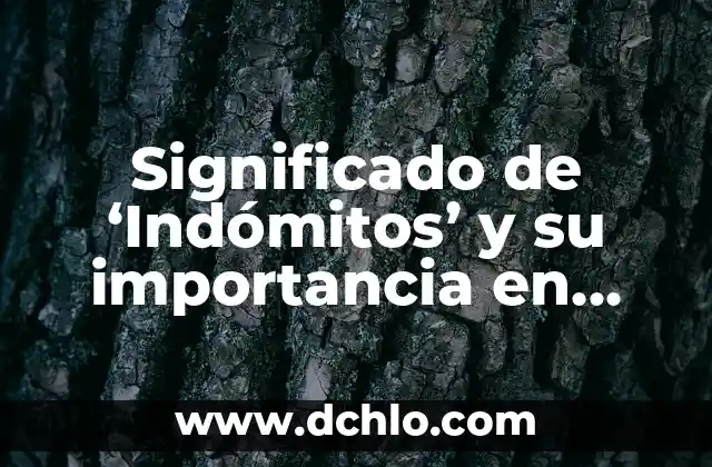 El Significado de Somática y Su Importancia en Diferentes Campos 5 Significado de ‘Indómitos’ y su importancia en diferentes contextos