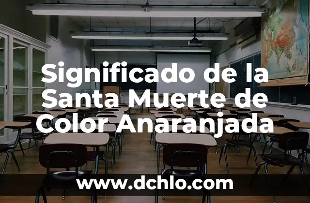 Significado Emocional de Cada Color 3 Significado de la Santa Muerte de Color Anaranjada