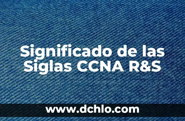 Imágenes con significado de Géminis: Un viaje visual a la dualidad 4 Significado de las Siglas CCNA R&S